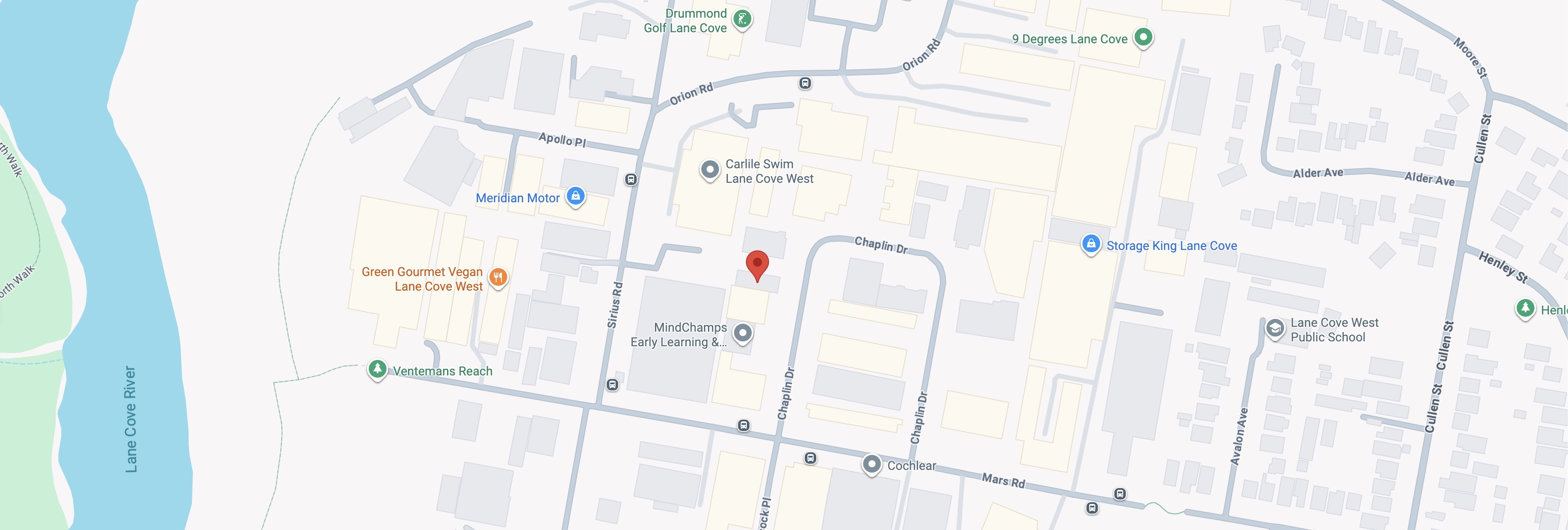 7 Chaplin Dr Location